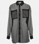 Майка нейлоновая рубашка JADE SWIM, черный - фото