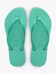 Шлепанцы Havaianas Slim, цвет metallic/green - фото 3