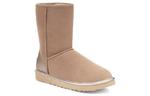 Угги (WMNS) UGG Classic Short Shine - фото 4