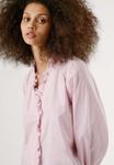 Блуза Pepe Jeans Button-down blouse, Mauveglow Pink/Pink - фото 4