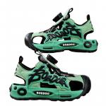 Устойчивые к скольжению и дышащие детские сандалии Kids' BOBDOG, черно-бирюзовый [Улучшенная версия] - фото 3