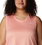 Columbia Womens Columbia Hike Tank, Coral Reef Heather - фото 9