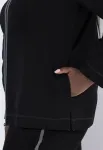 Толстовка на молнии Ulla Popken, Black - фото 4