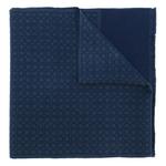 Шарф Gancini Monogram Ferragamo, синий - фото