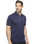 Поло Under Armour Golf Tech, цвет Midnight Navy/Graphite/Graphite - фото 4