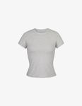 Футболка SKIMS, цвет Light Heather Grey - фото