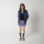 Шерстяной топ MIU MIU, синий - фото 2