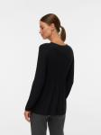 MAMALICIOUS Лонгслив в черном цвете - фото 3