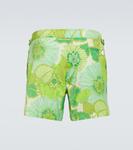 Плавки с принтом Tom Ford, зеленый - фото 4