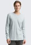 Топ TOM TAILOR DENIM Long sleeved top, Dusty Denim Blue/Mottled Light Blue - фото