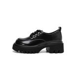 DAPHNE Лоферы женские, черные/бежевые - фото