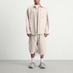 Плотные хлопковые рабочие брюки Balenciaga, серый - фото 4