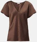 Шёлковая блузка Vince, Espresso - фото