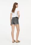 Джинсовые шорты MOM  PULL&BEAR, серый - фото 3