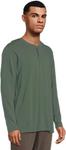 Лонгслив PACT Softspun Long Sleeve Henley, цвет Pine Green - фото 2