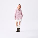 MLB Рубашка Unisex Heather Gray Purple - фото 7