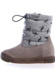 Ботинки Naturino Winter Hocha, серый - фото