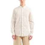 ARMANI EXCHANGE AE SS24 рубашка мужская ecru - фото 4