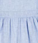 Хлопковый сарафан hebe La Coqueta, синий - фото 2