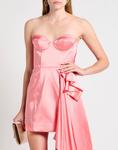 Мини-платье Halpern, розовый - фото 4