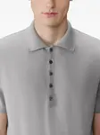 Рубашка поло Ottoman 4-Bar Thom Browne, серый - фото 5
