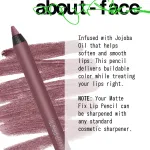 Матовый карандаш для губ about-face, Little Little (matte matte mauve) - фото 4