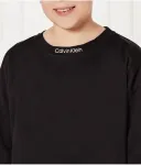 Лонгслив regular fit Calvin Klein Jeans, черный - фото 4