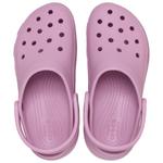 Женские классические сандалии-сабо на платформе Crocs, Bone - фото 4