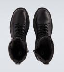 Кожаные ботинки на шнуровке seoul Bogner, Black - фото 4