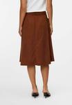 Юбка Vero Moda VMVILJA TAILLE , Tobacco Brown/Mottled Brown - фото 3