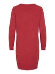 VILA Вязаное платье в цвете Cranberry - фото 2