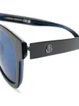 Солнцезащитные очки Ml0192 Moncler Eyewear, синий - фото 3