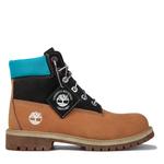 Сапоги качественные 15 см Timberland, коричневый - фото