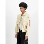 Куртка Alpha Industries Cwu 45 Canvas Honolulu bomber, бежевый - фото 5