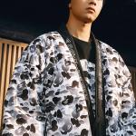 Пуховик мужской A Bathing Ape, белый - фото