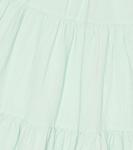 Хлопковое платье Il Gufo, зеленый - фото 3