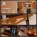 Угловой компьютерный стол Naijia 120x100 см с перфорированной полкой - фото 5