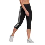 Тайтсы adidas Designed 2 Move 3 Stripes High waist, черный - фото