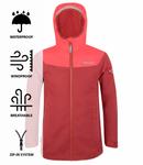 Дождевик Trollkids Bergen, красный - фото 3