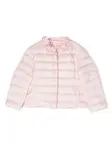 Пуховик на молнии Il Gufo, розовый - фото