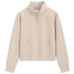 Свитшот женский GAP, бежевый - фото 3