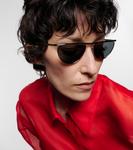 Очки солнцезащитные Oliver Peoples с плоскими линзами Khaite - фото 3