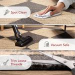 Ковер nuLOOM, 153 x 244 см, Pandora Diamond Jute, Black - фото 4