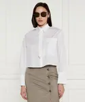Рубашка Cropped fit Marc Cain, белый - фото