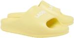 Lacestone женские сандалии Fraisier и Croco Lacoste, Yellow - фото