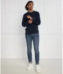 Толстовка regular fit Armani Exchange, темно-синий - фото 2