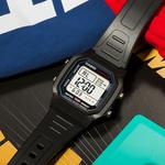 CASIO Часы Men YOUTH Gray Watch W-800H-1A, Black Dial - фото 4