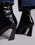Ботильоны ASOS DESIGN Ember с острым носком, черные - фото 2