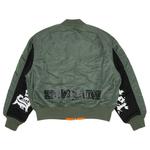 Куртка Supreme x Bounty Hunter MA-1, Olive - фото 2