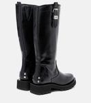 Сапоги-чулки до колена Studs Ganni, черный - фото 2